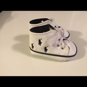 Brand New Infant Polo Ralph Lauren Booties Size 1